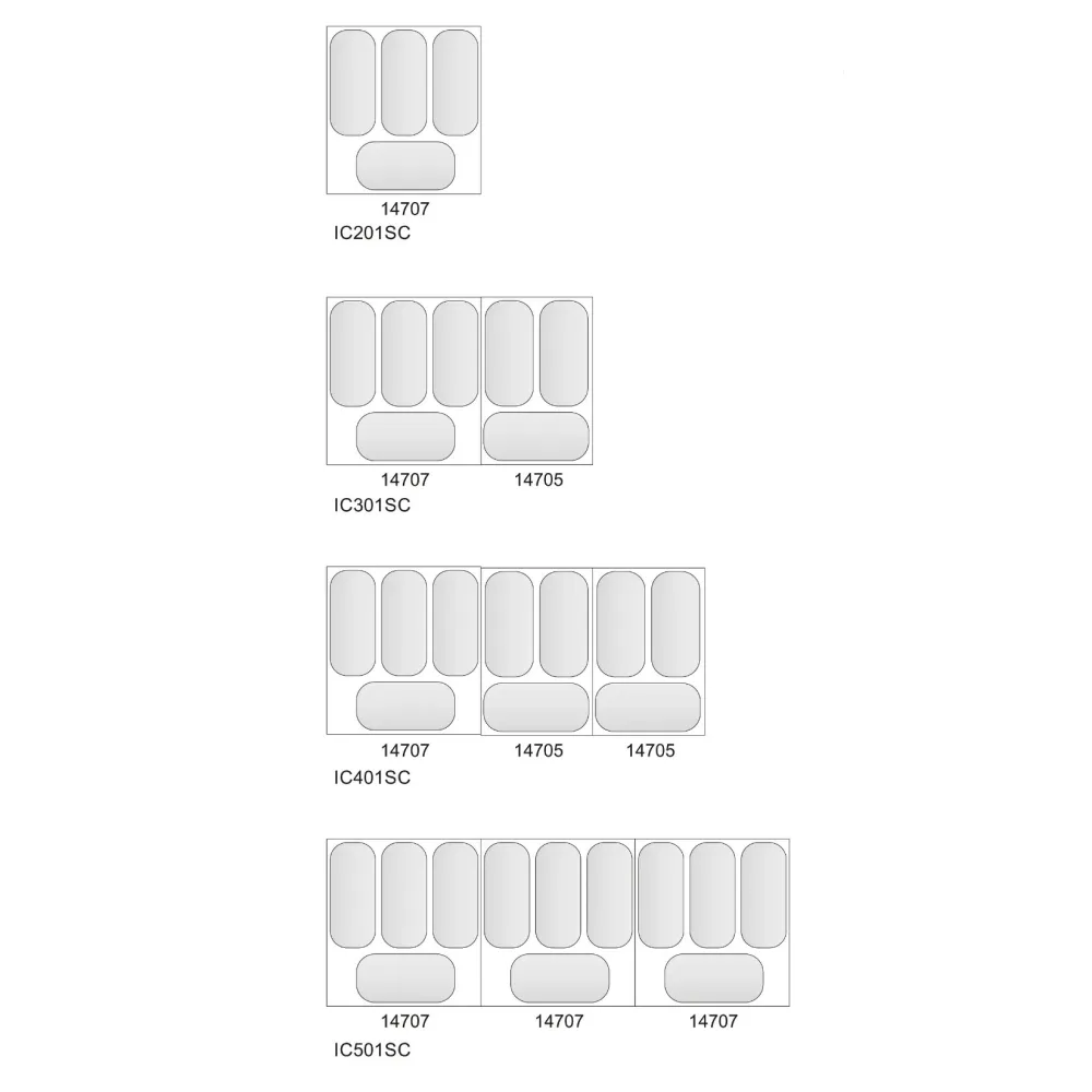 Congélateur pour glaces 155 L (IC202SC-SO)