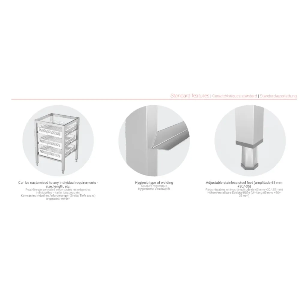 Frame for dishwasher baskets (BHS-Z-BFG-60/55/87)