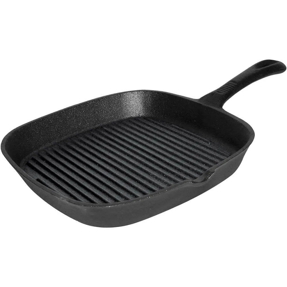 Poêle gril en fonte 240 × 240 mm (049003)