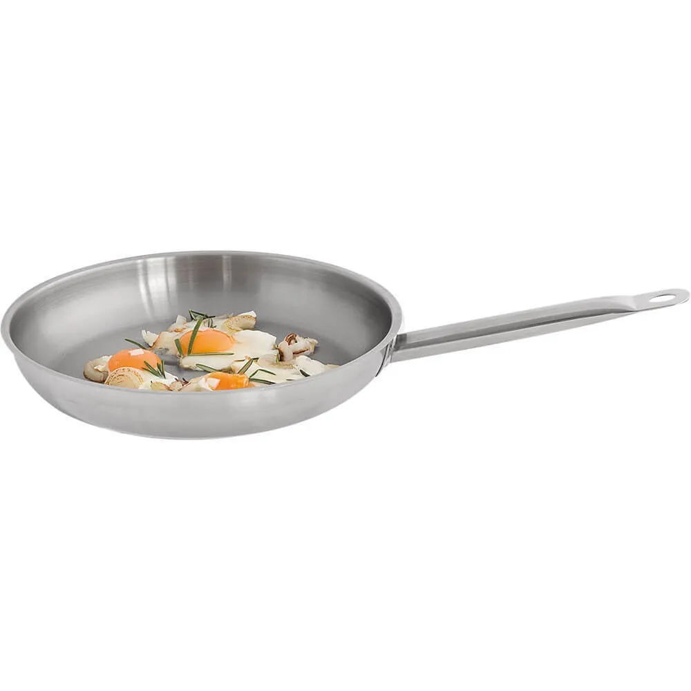 Poêle en acier inoxydable Ø 400 mm (014403)
