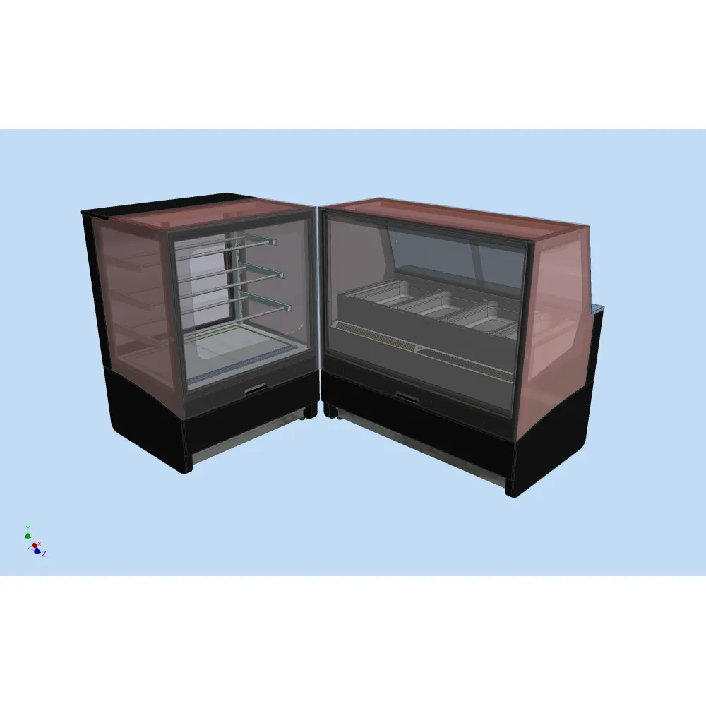 Confectionery showcase INNOVA 140.140 REMOTE (INN140.140-c)