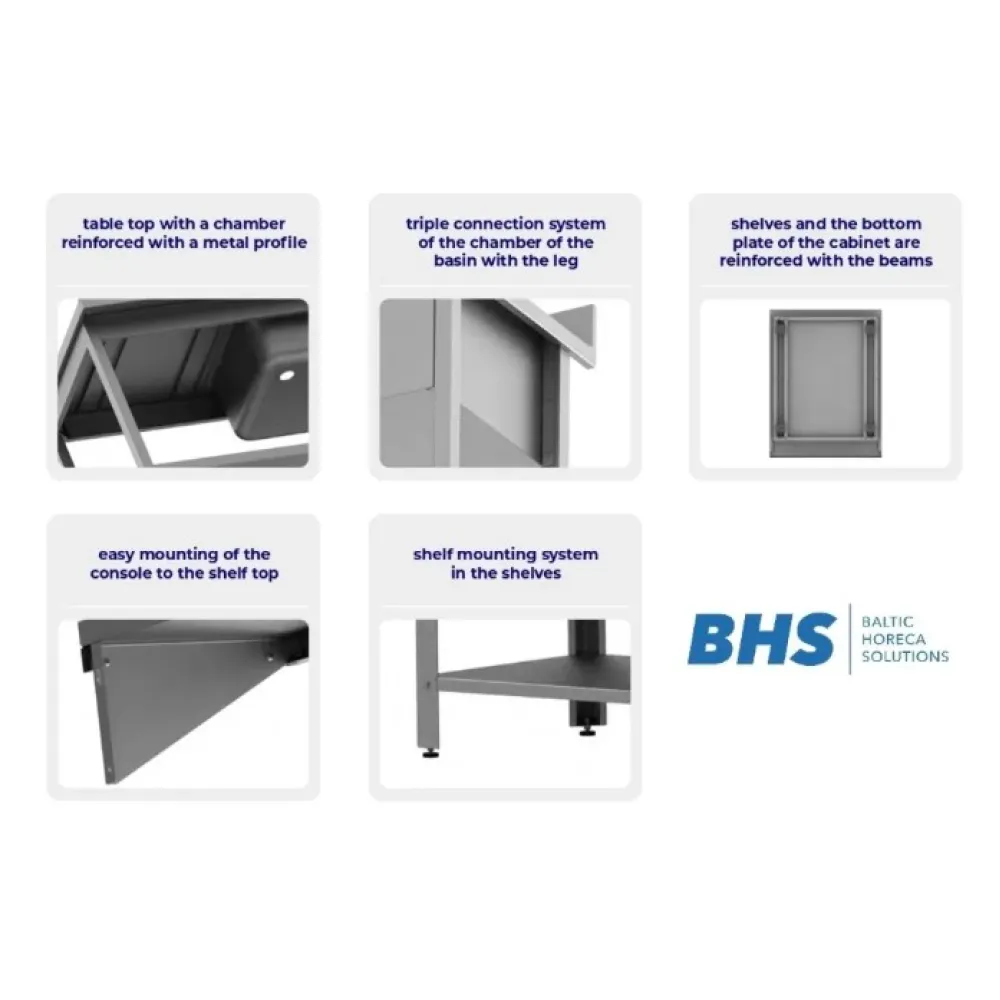 Wall table without shelf 900 (980016090)