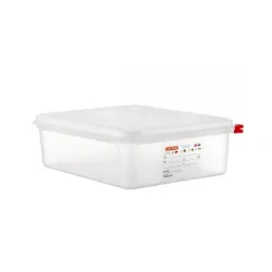 Tour de stockage alimentaire avec bacs 3xGN1/2 avec couvercles