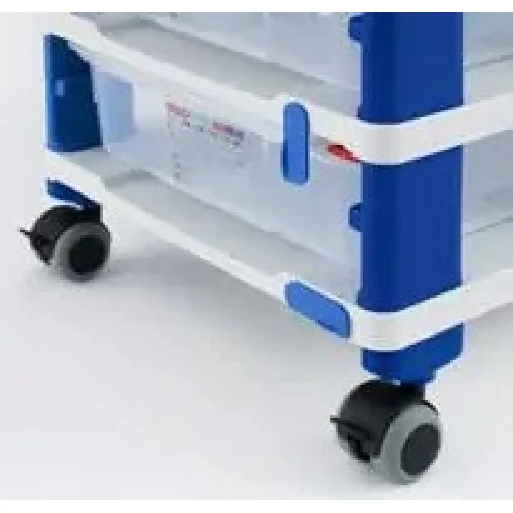 Tour de stockage alimentaire avec bacs 3xGN1/2 avec couvercles (AR19862)