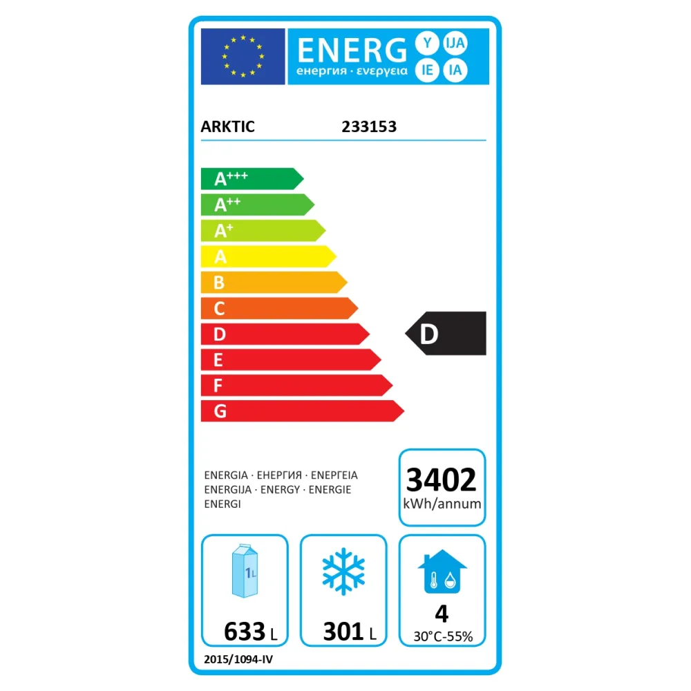 Réfrigérateur 3 portes avec congélateur 890+420L (233153)