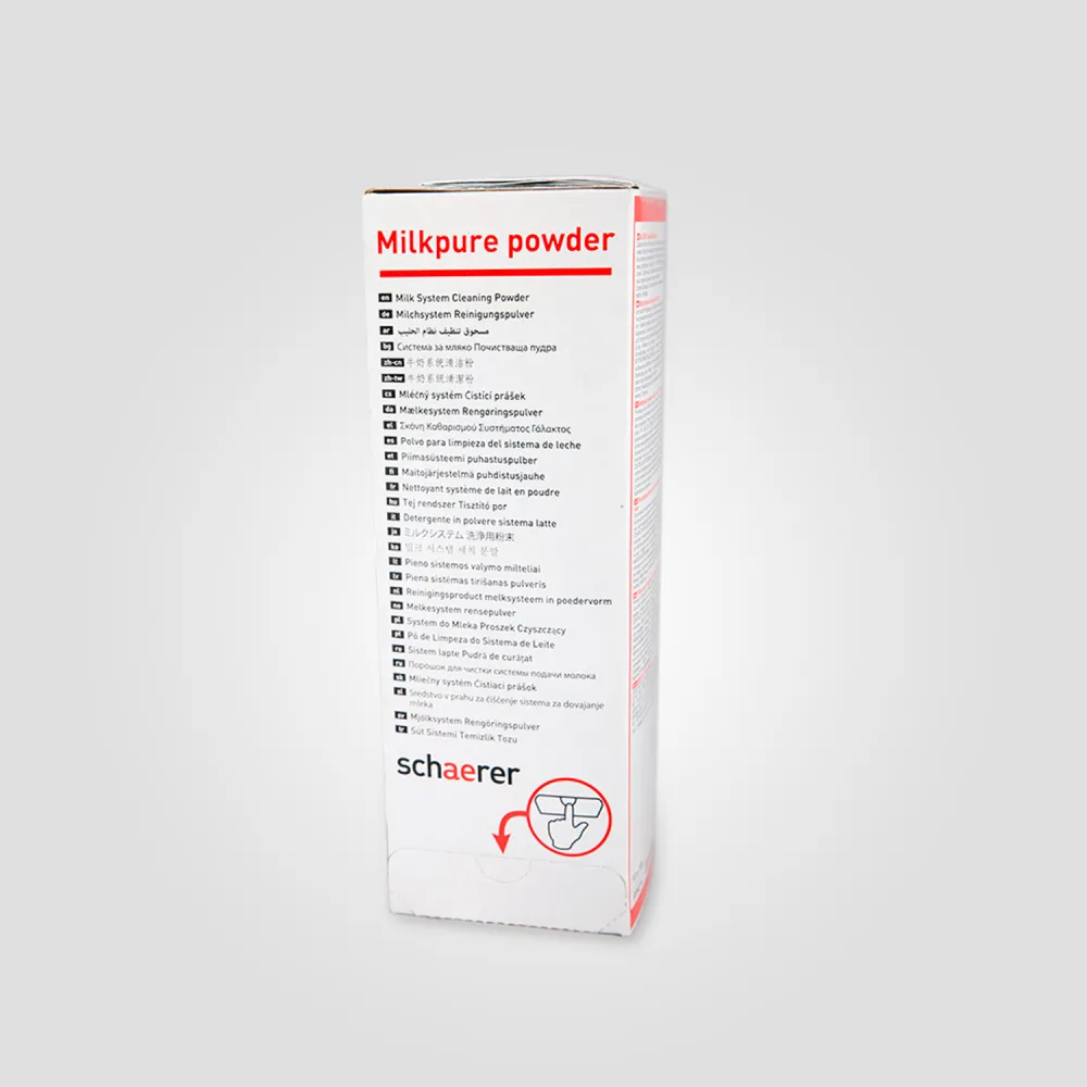 Poudre nettoyante pour système de lait 50x10g (075351)