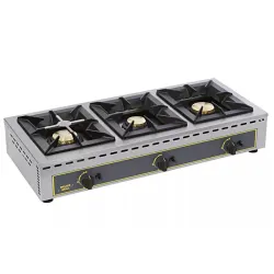 Cuisinière à gaz à trois brûleurs 19kW GAR19