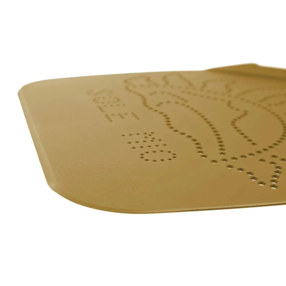 Pelle à pizza perforée, or 1700x330mm (N617830)