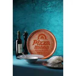 Assiette à pizza Recipe Collection Brick Red ⌀310mm