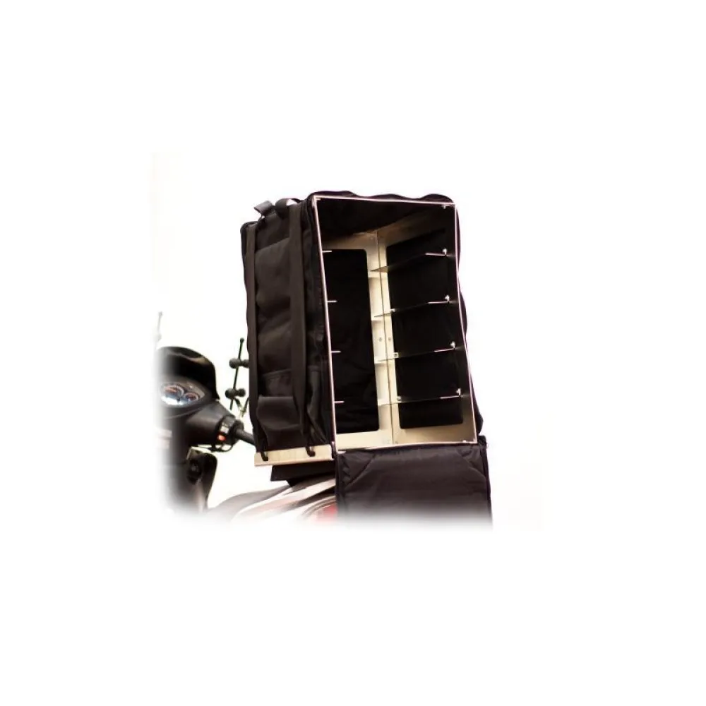 Boîte isotherme pour 8 boîtes à pizza, d-40 cm (BPSR40)