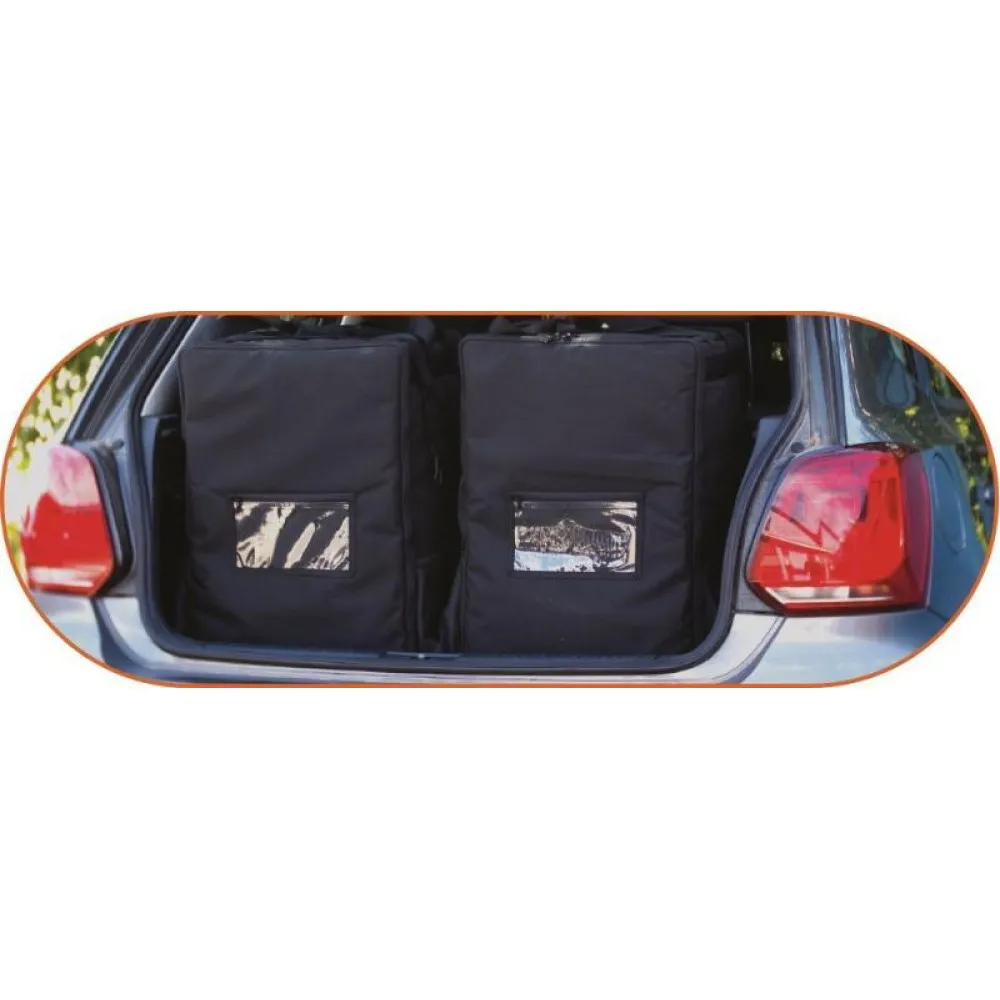 Boîte isotherme pour 8 boîtes à pizza, d-40 cm (BPSR40)