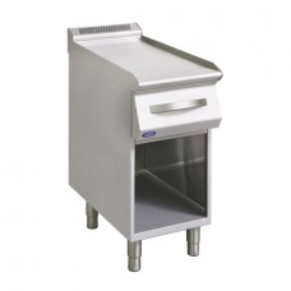 Table en acier inoxydable avec tiroir 400 x 730 x 850 mm (GN0110-040EV+S02)