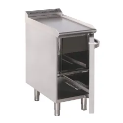 Table à portes battantes 400 x 730 x 850 mm