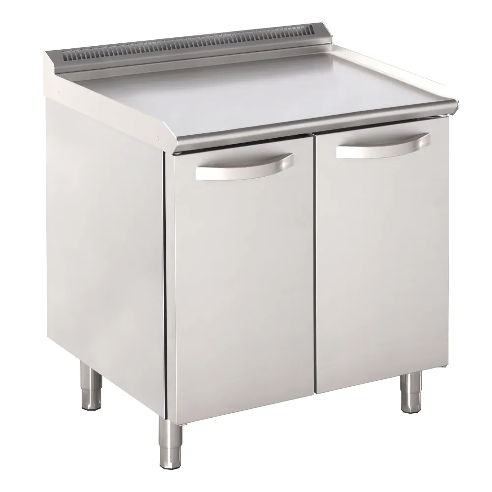 Table à portes battantes 800 x 730 x 850 mm (GN0130-080EV+S05)