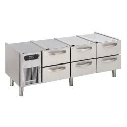 Réfrigérateur de table GN1/1-100 mm 111L