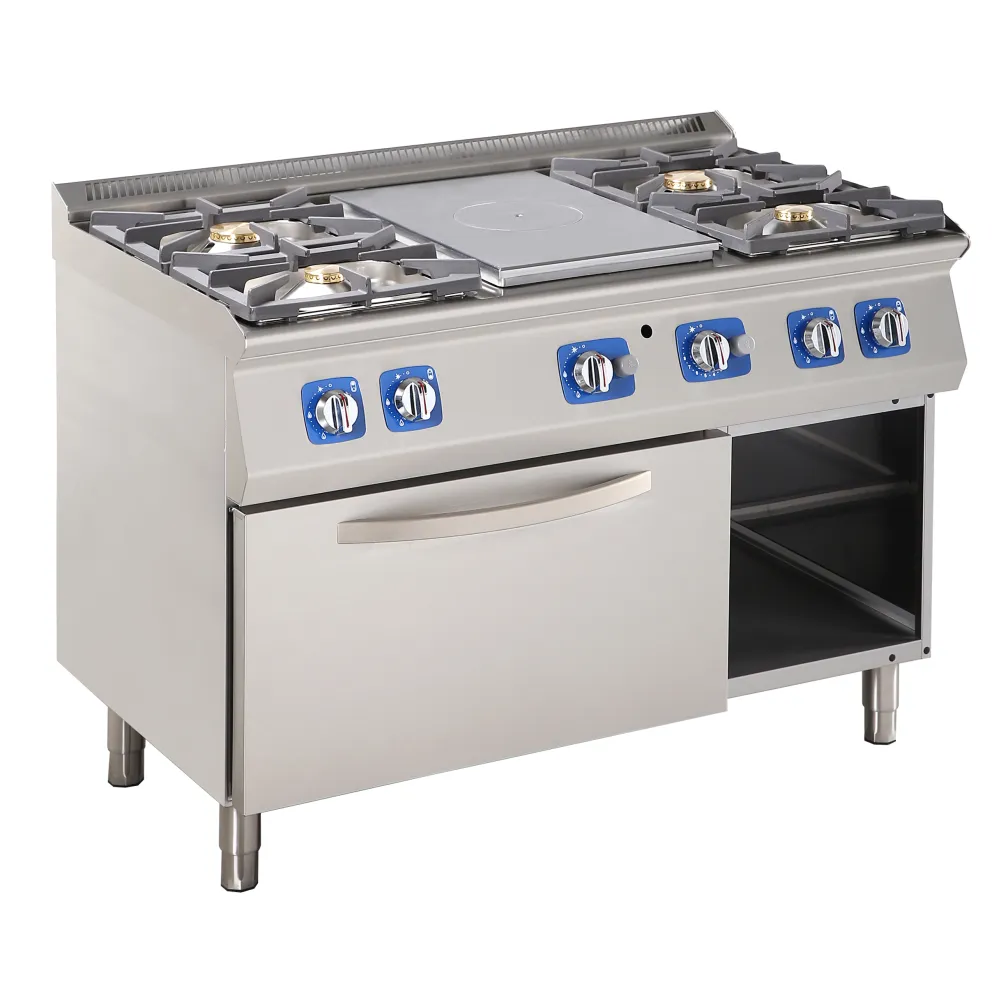 Table de cuisson à gaz avec four à gaz 48 kW (GT2310-120GV+V52)