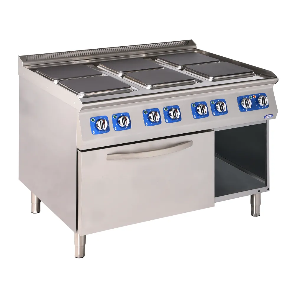 Plaque de cuisson électrique avec four 29,5 kW (GC1200-120GV+V42)