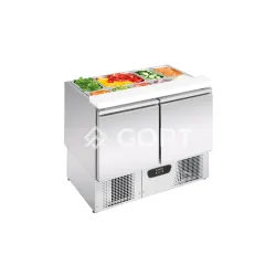Comptoir réfrigéré à salade GN1/1 104L