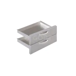 Tiroirs 2 x GN2/1-100mm, 800