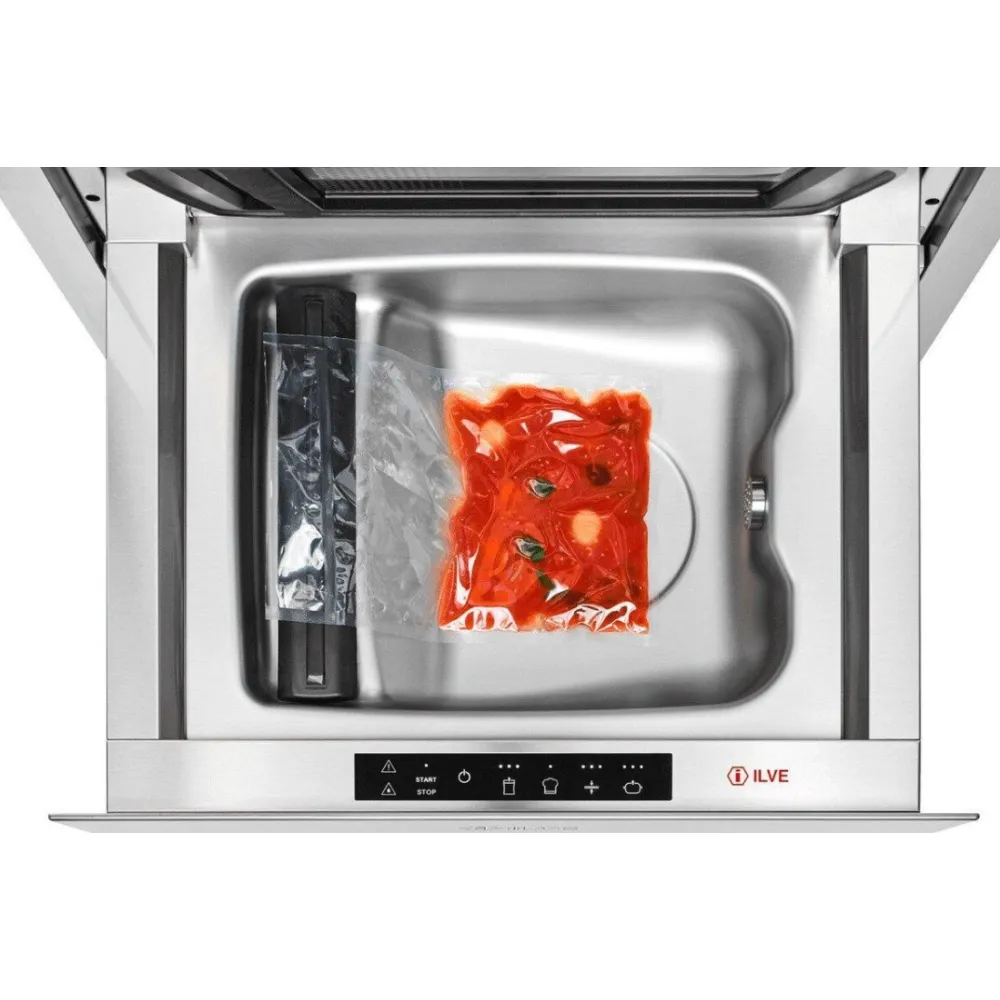 Roostevabast terasest sisseehitatud vaakumpakkimismasin 60 cm Ilve VM615SL