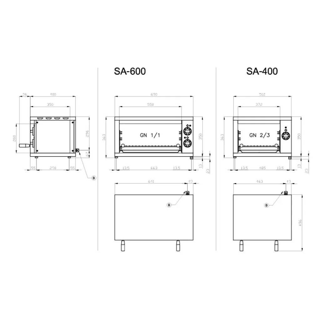 Grille-pain Salamandre Mod SA-600 EM (20016610)