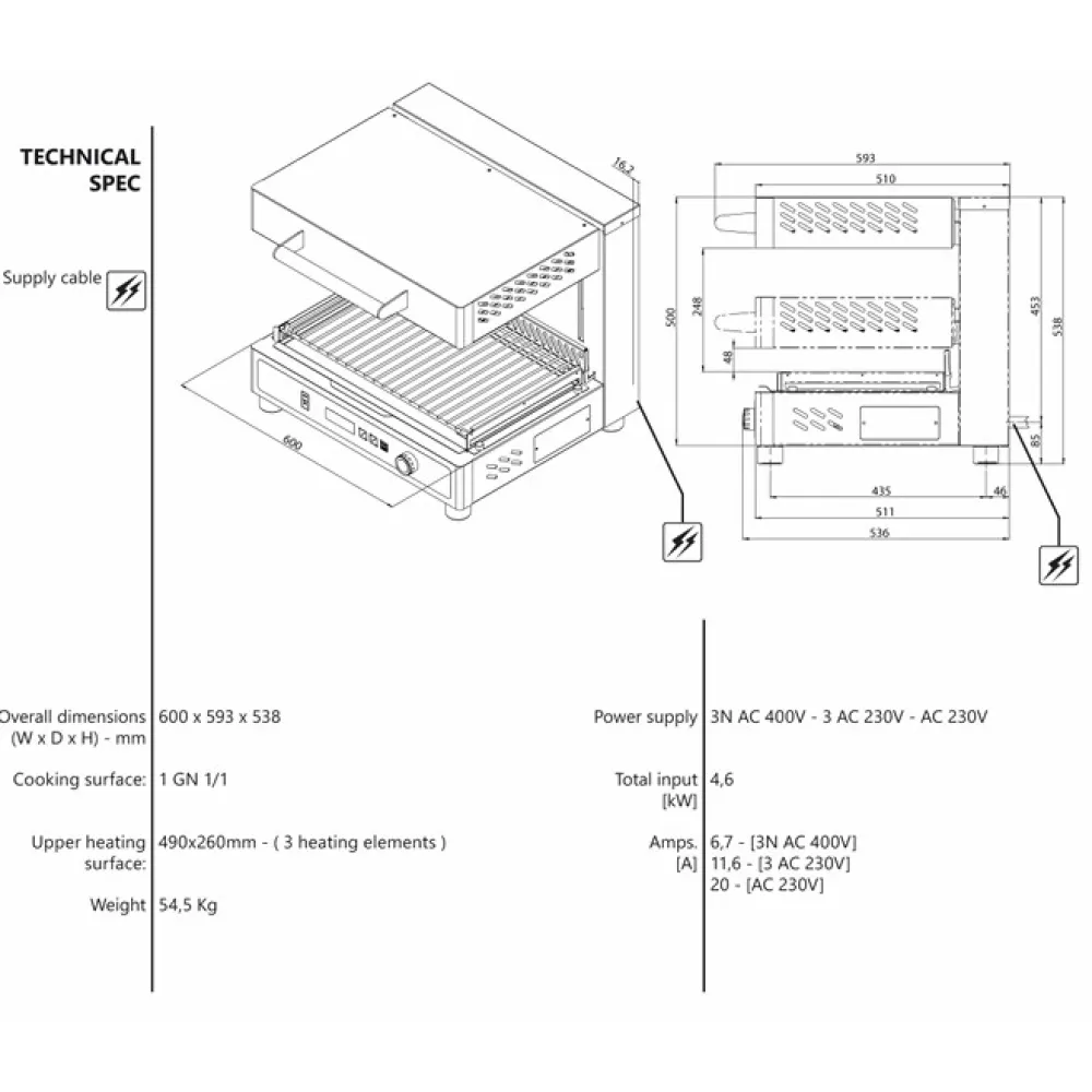 Grille-pain Salamandre Mod SEH003 (_SEH003)