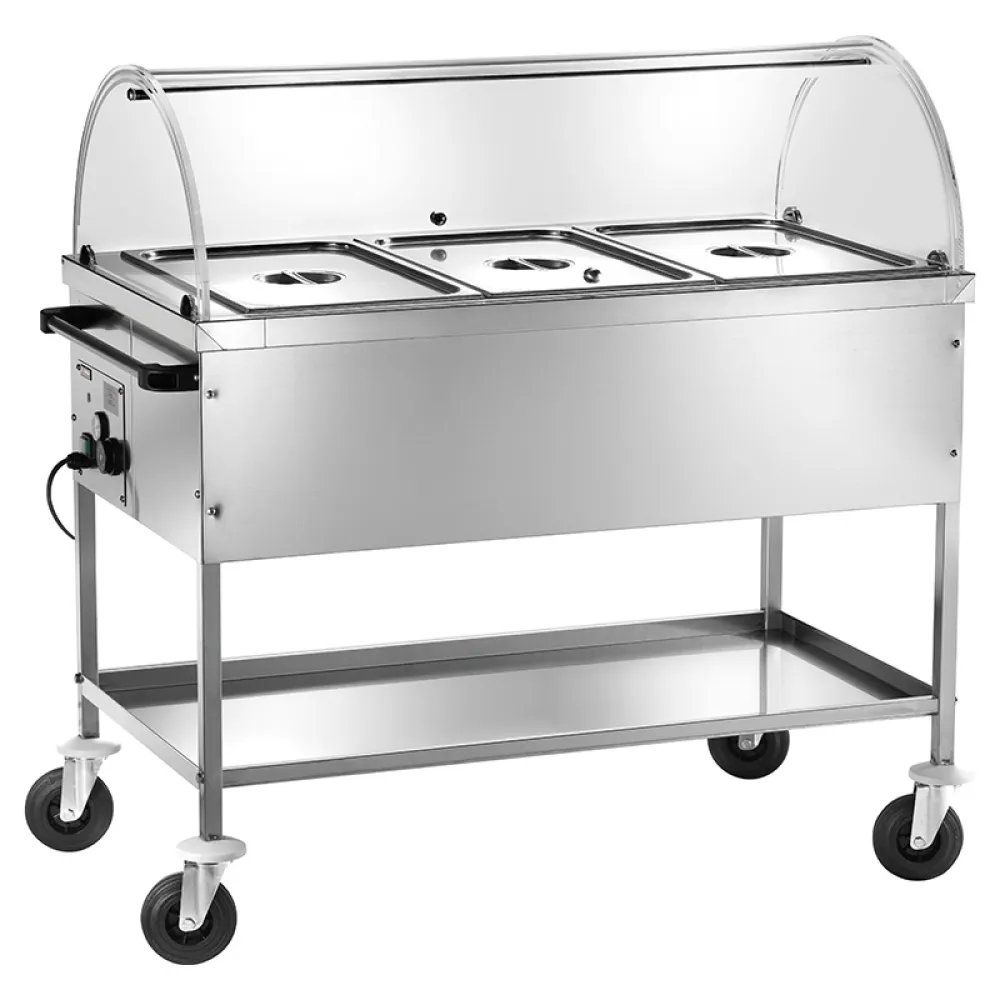 Plaque chauffante portable 3 x GN1/1 - 200 CT1760C