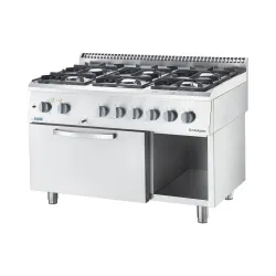 Cuisinière à gaz avec four 21.0 /6.5 kW ECO