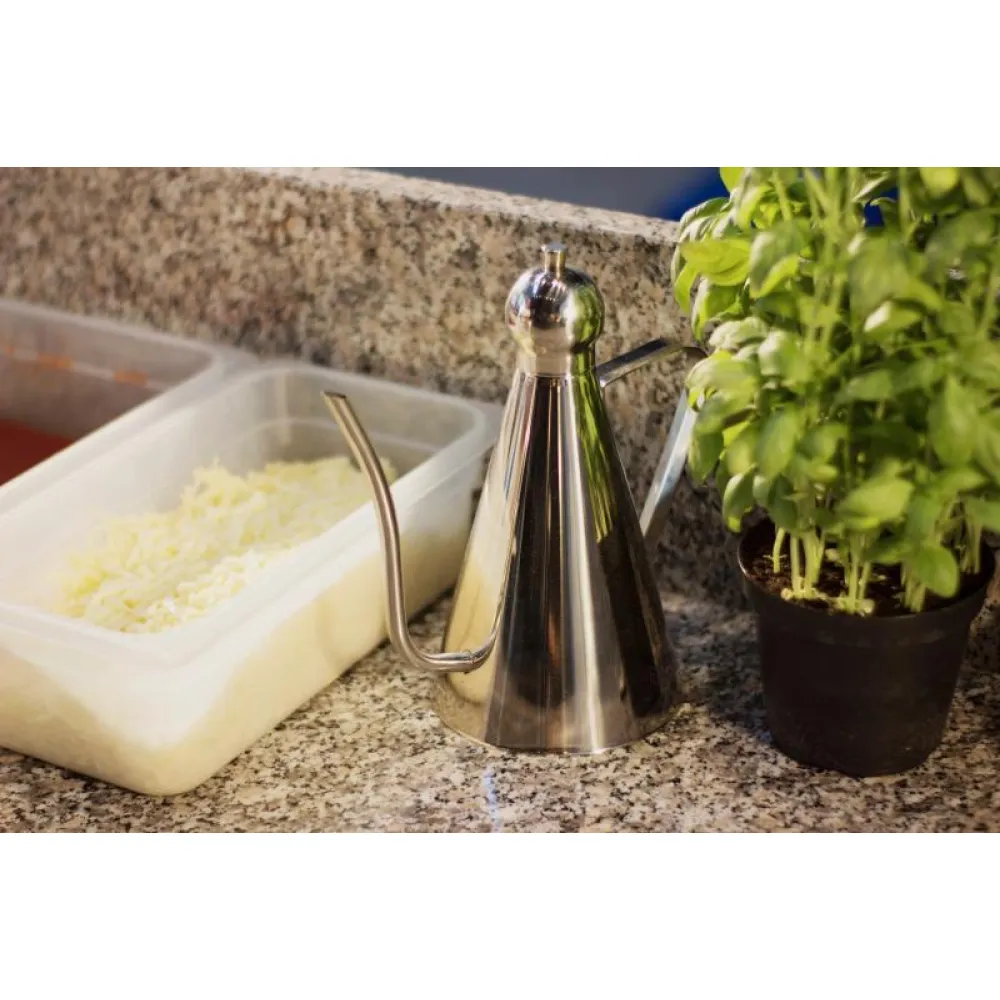 Bidon d'huile en acier inoxydable 1 l (OL10IX)