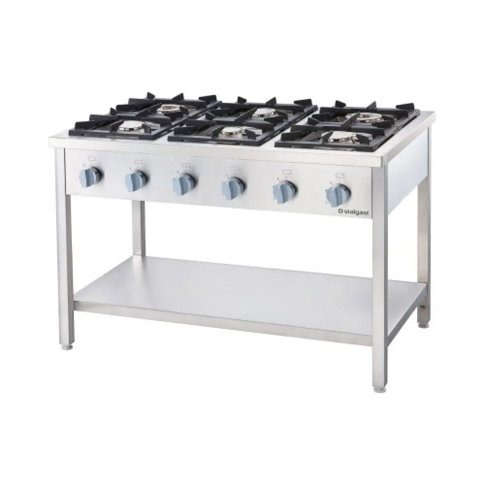Gas cooker with 6 burners 1200 32,5 kW (978613)