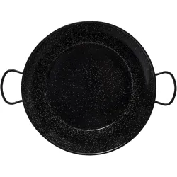 Enameled deep frying pan for paella 60 cm