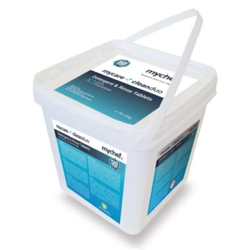 Tablettes de lavage et de rinçage pour le four 50 pièces (MYCHA063)