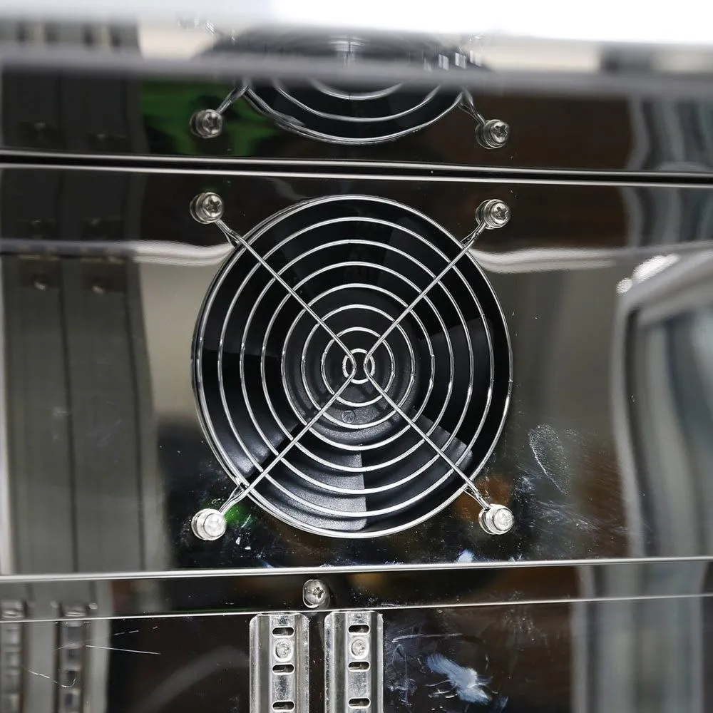 Bar réfrigéré-présentoir 198L, acier 882243