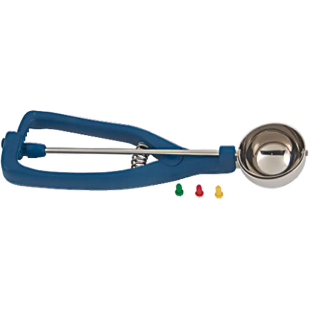 Cuillère à glace en acier avec manche en plastique 1/40 (532400)