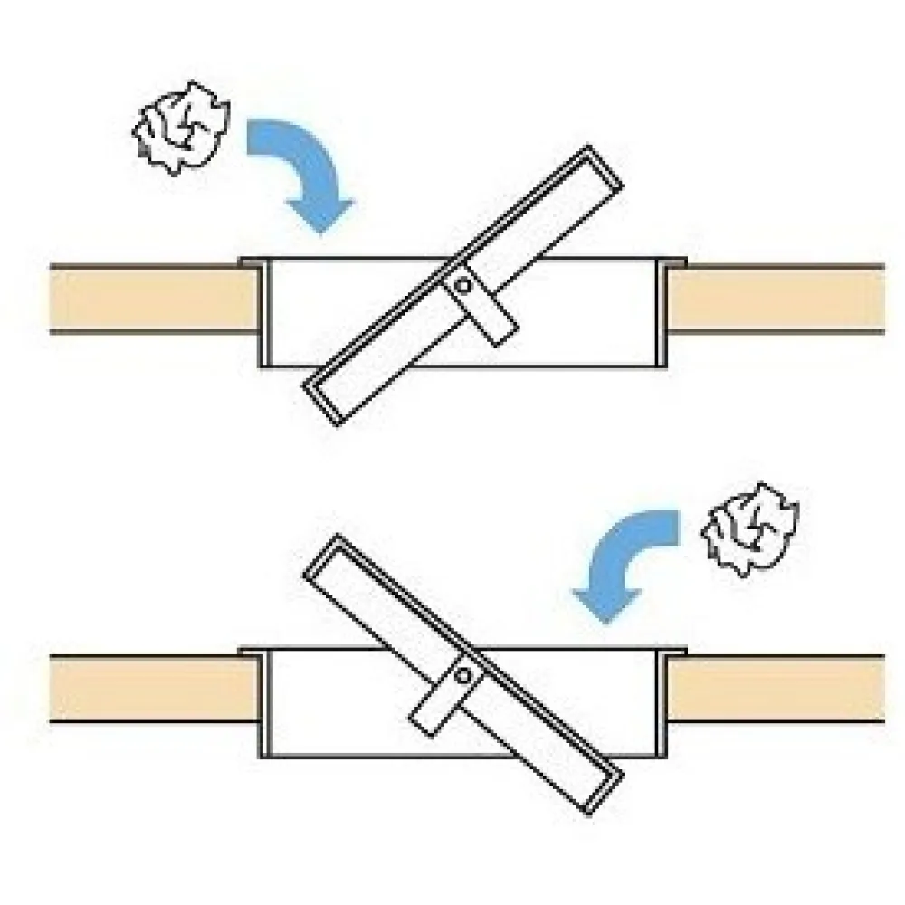 Couvercle de poubelle, rond (BHS-AD-DH)