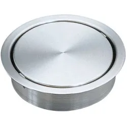 Couvercle de poubelle, rond