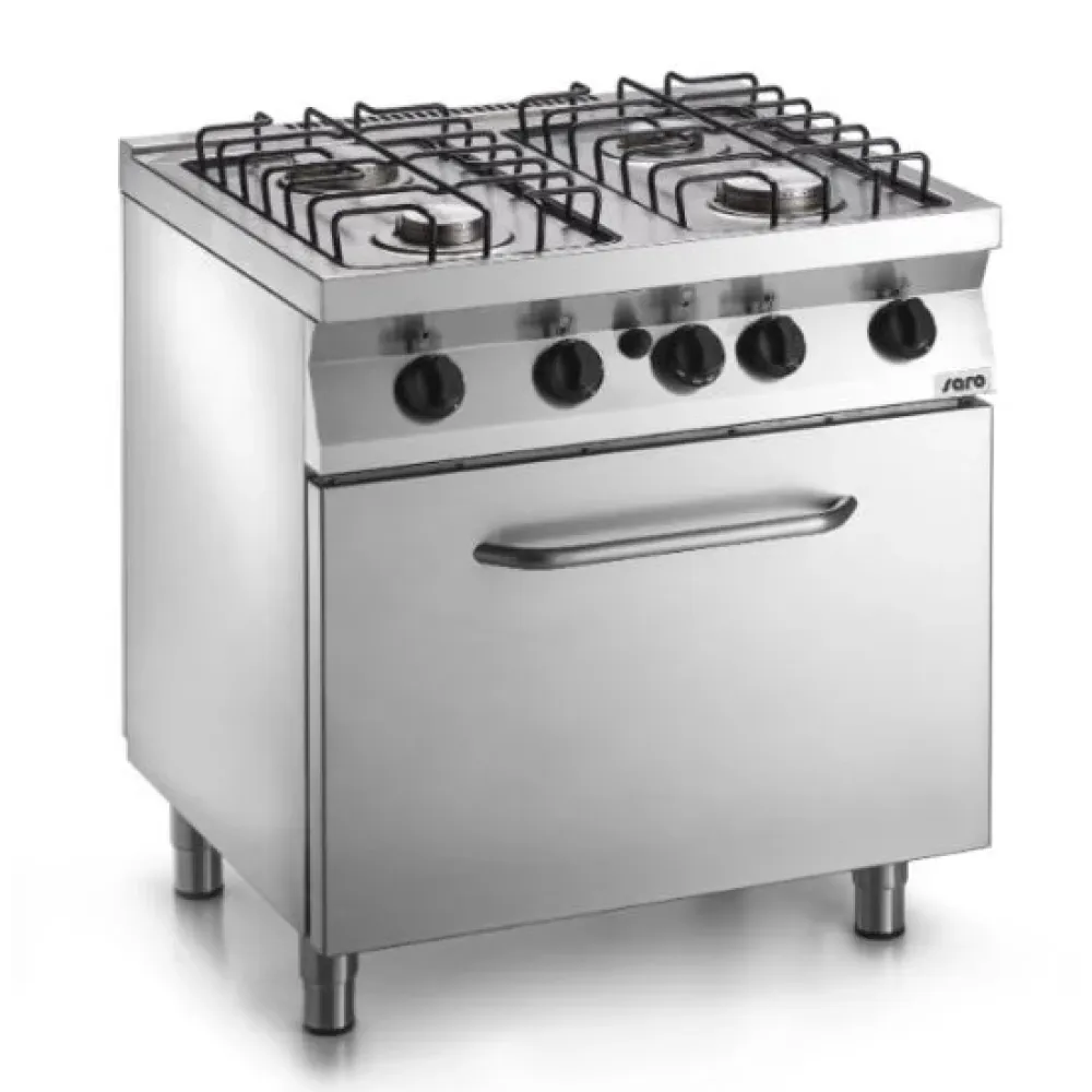 Cuisinière à gaz avec four à gaz FAST F7/FUG4LO
