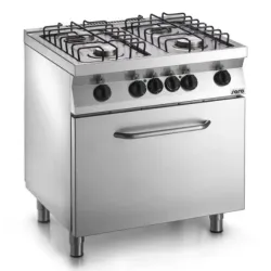 Cuisinière à gaz avec four électrique FAST F7/FUG4LE
