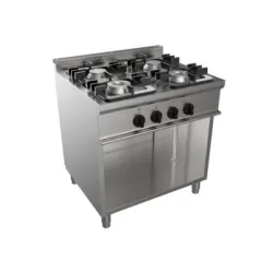 Plaque de cuisson à gaz avec meuble neutre EASY 700 E7/CUPG4BA.4M