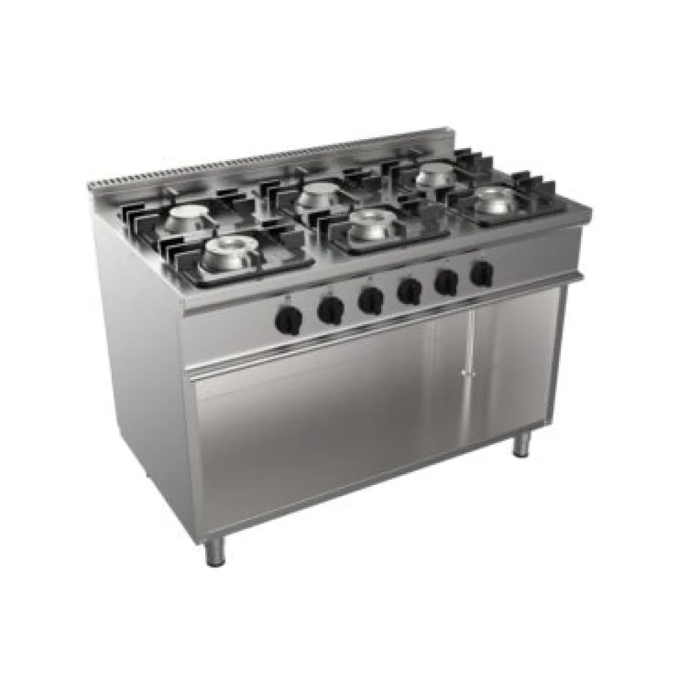 Plaque de cuisson à gaz avec meuble neutre EASY 700 E7/CUPG6BA.6M
