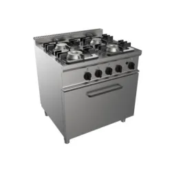 Cuisinière à gaz avec four à gaz EASY 700 E7/KUPG4LO.4M