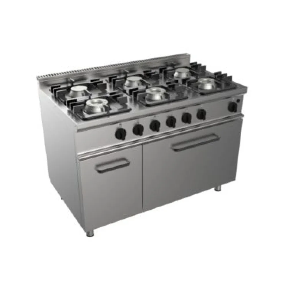 Cuisinière à gaz avec four à gaz EASY 700 E7/KUPG6LN.3M3G