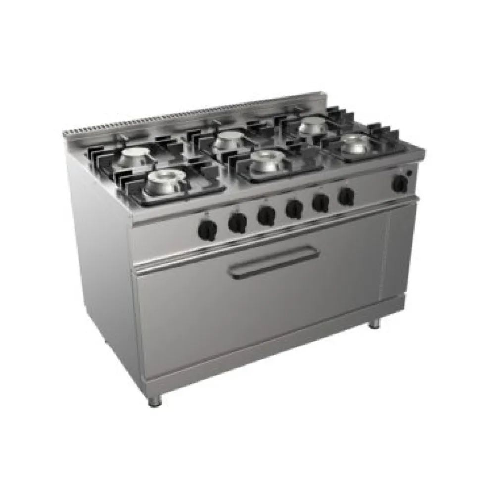 Cuisinière à gaz avec four à gaz EASY 700 E7/KUPG6FM.6M