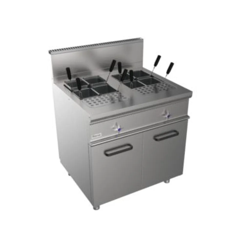 Friteuse à gaz pour cuisson des pâtes 28+28L EASY 700 E7/KPG2V80