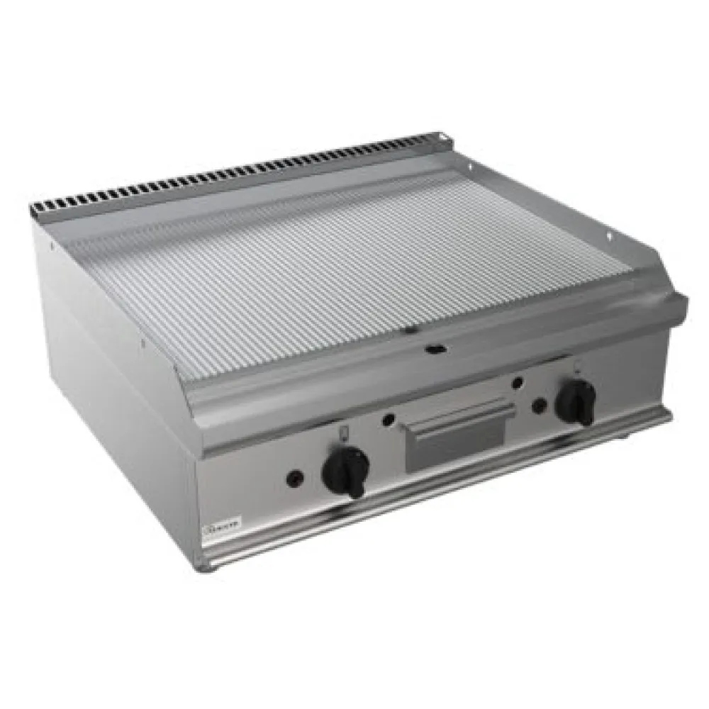 Surface de grill rainurée à gaz EASY 700 E7/FTG2BBRK