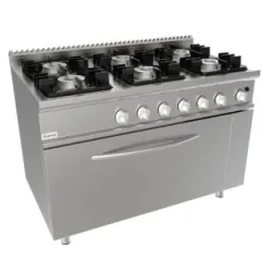 Cuisinière à gaz avec four à gaz LADY 700 L7/KUPG6FM.6M