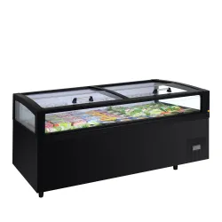 Vitrine congélateur-réfrigérateur 613L, noir