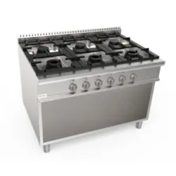 Plaque de cuisson à gaz avec meuble neutre LADYQ 900 LQ/CUG6BA.6G
