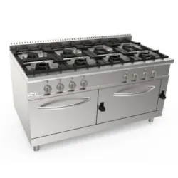 Cuisinière à gaz avec 2 fours à gaz LADYQ 900 LQ/CUG8NG.3P3M2G