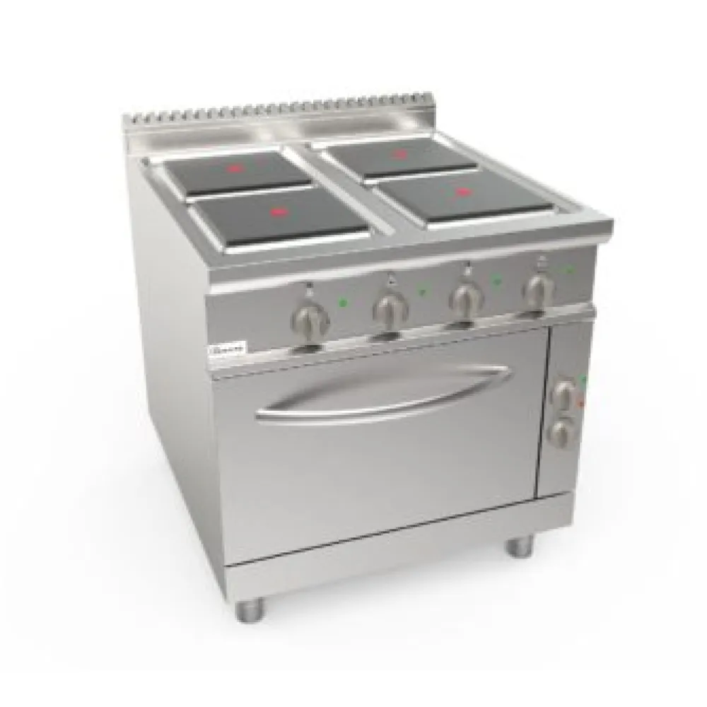 Plaque de cuisson électrique avec four électrique LADYQ 900 LQ/CQE4NE